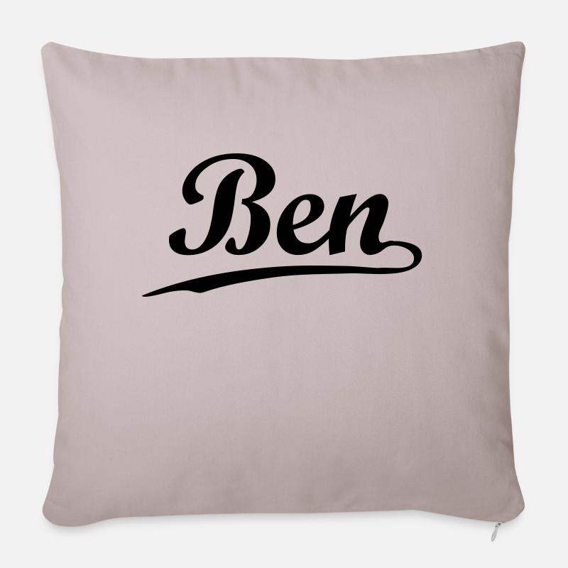 ben - Sofakissenbezug 45 x 45 cm - helles Taupe