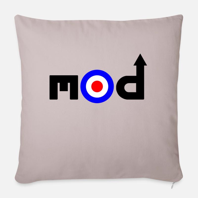 MOD - Sofakissenbezug 45 x 45 cm - helles Taupe