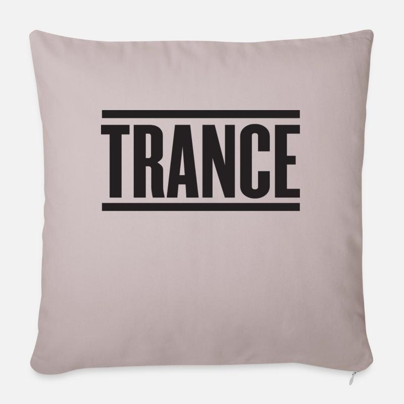 Trance - Sofakissenbezug 45 x 45 cm - helles Taupe
