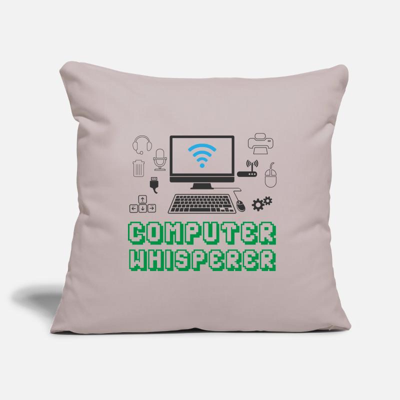 Computer Flüsterer - IT Support PC Sofakissenbezug 45 x 45 cm