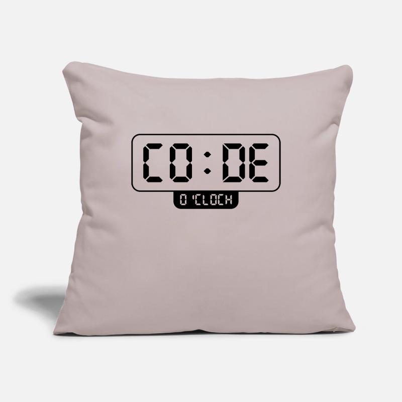 Programmation Housse de coussin décorative 45 x 45 cm