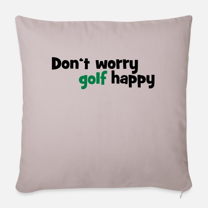 Golf - Sofakissenbezug 45 x 45 cm - helles Taupe