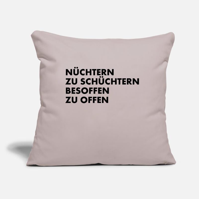 nuechtern Sofakissenbezug 45 x 45 cm