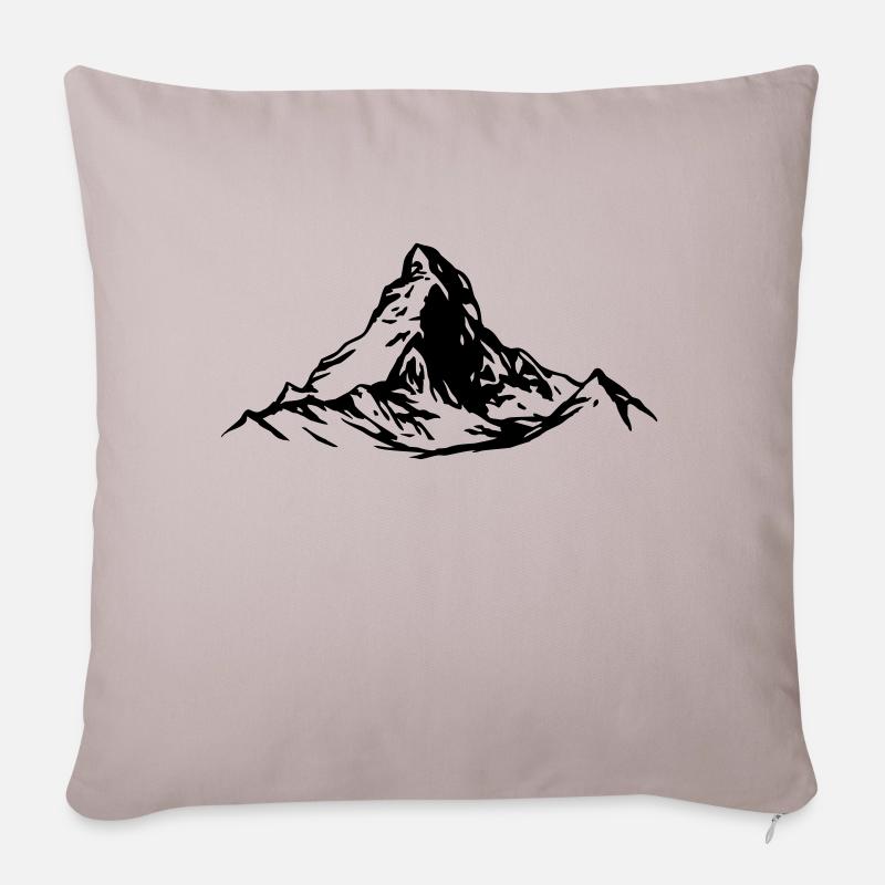 matterhorn - Sofakissenbezug 45 x 45 cm - helles Taupe