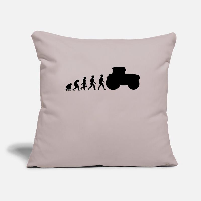 Evolution Traktor Traktor Traktor Sofakissenbezug 45 x 45 cm