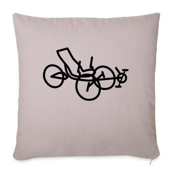 ICE-Adventure_HD_zw - Sofakissenbezug 45 x 45 cm - helles Taupe - Vorne
