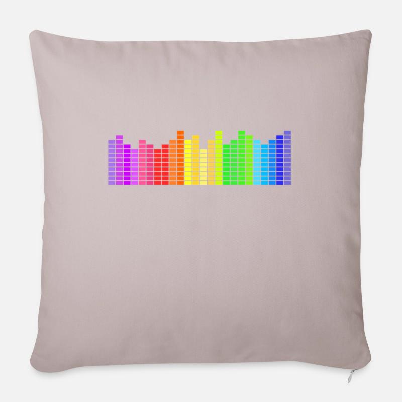 Equalizer HD - Sofa pillowcase 17,3'' x 17,3'' (45 x 45 cm) - light taupe