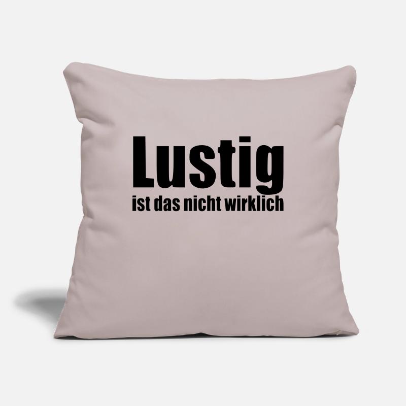 Drôle, ce n’est pas vraiment une déclaration de sort Housse de coussin décorative 45 x 45 cm