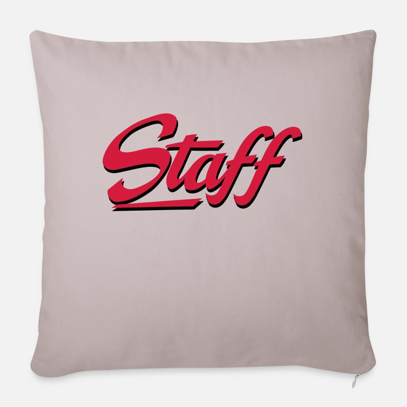 staff - Sofakissenbezug 45 x 45 cm - helles Taupe