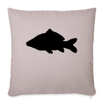 Carp - Sofa pillowcase 17,3'' x 17,3'' (45 x 45 cm) - light taupe - Front