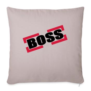 Capo - Housse de coussin décorative 45 x 45 cm - taupe clair - Devant