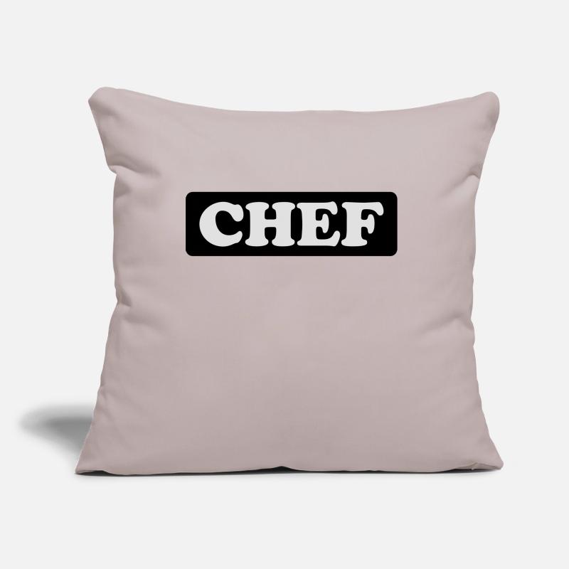 Chef Sofakissenbezug 45 x 45 cm