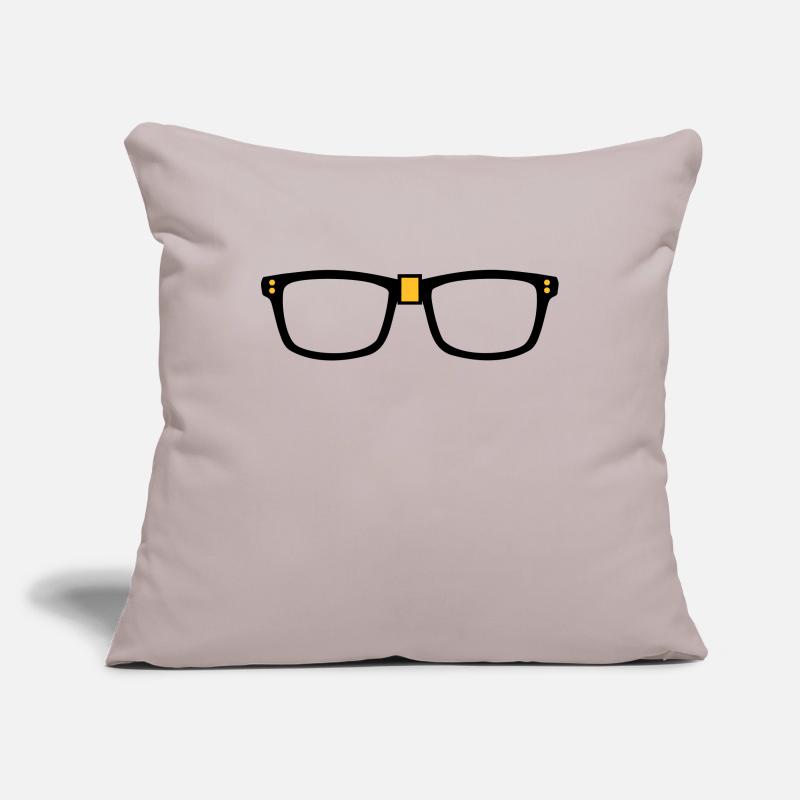 lunettes - Nerd Housse de coussin décorative 45 x 45 cm