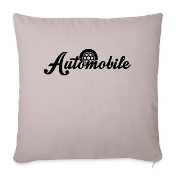 automobile - Sofakissenbezug 45 x 45 cm - helles Taupe - Vorne