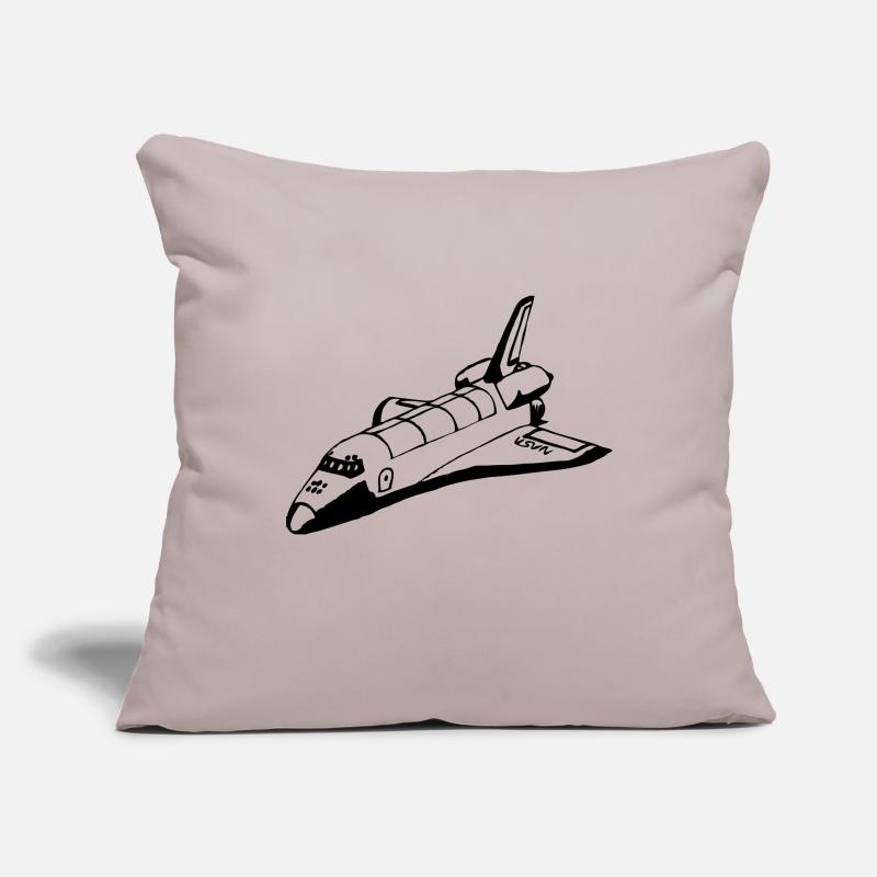 Space shuttle Sofa pillowcase 17,3'' x 17,3'' (45 x 45 cm)