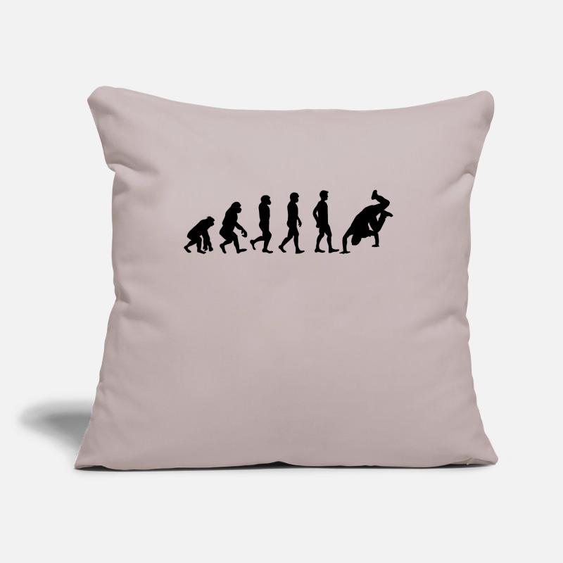 Breakdance Evolution black Sofa pillowcase 17,3'' x 17,3'' (45 x 45 cm)