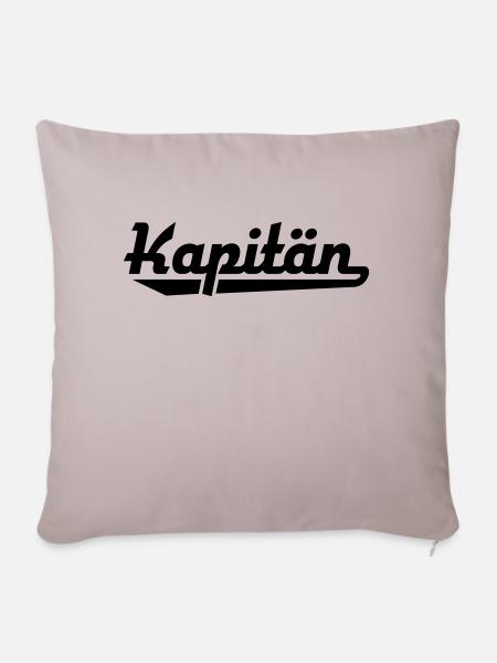 Kapitän - Sofakissenbezug 45 x 45 cm - helles Taupe