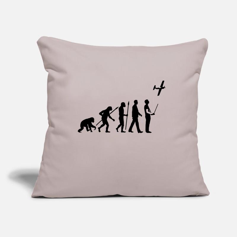 evolution_modellflieger_b_1c Housse de coussin décorative 45 x 45 cm