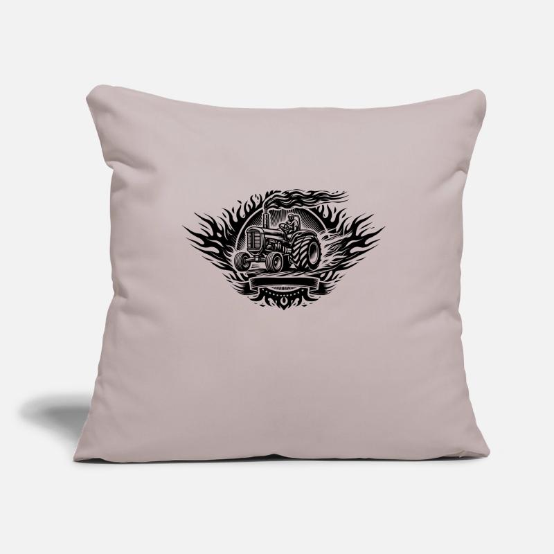 Tractor Pulling Logo Sofa pillowcase 17,3'' x 17,3'' (45 x 45 cm)