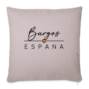 Spain - Burgos - Spain - España - Sofa pillowcase 17,3'' x 17,3'' (45 x 45 cm) - light taupe - Front