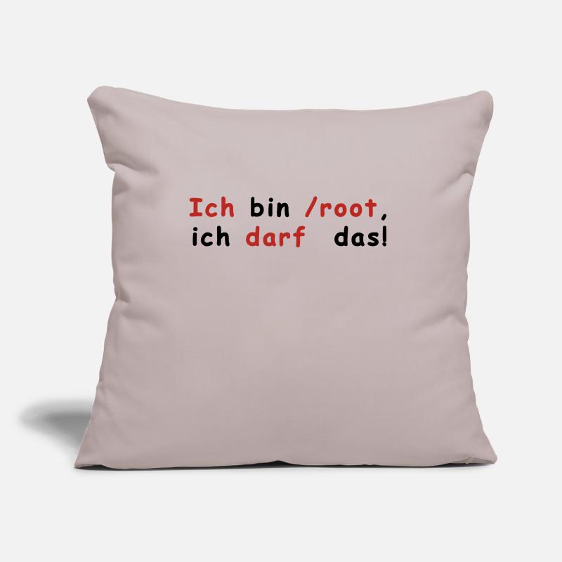 Root Linux Sofa pillowcase 17,3'' x 17,3'' (45 x 45 cm)