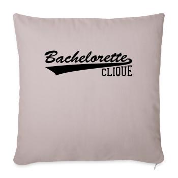 Bachelorette Party - Sofa pillowcase 17,3'' x 17,3'' (45 x 45 cm) - light taupe - Front