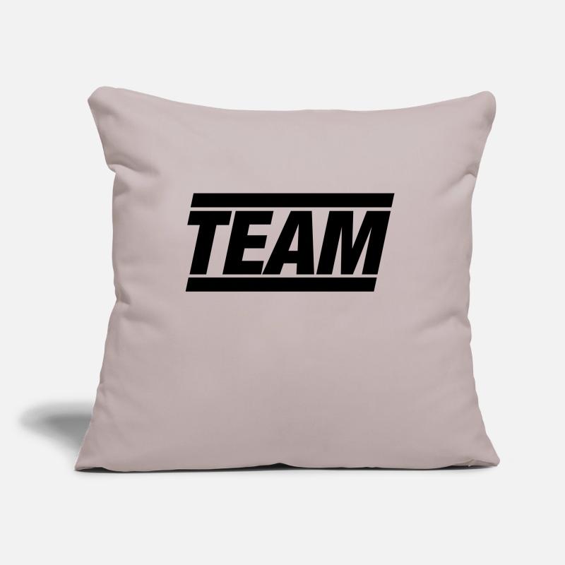 ÉQUIPE Housse de coussin décorative 45 x 45 cm