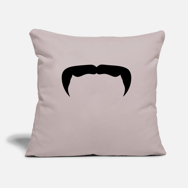 Hipster-Schnurrbart Schnurrbart Bart beard12 Sofakissenbezug 45 x 45 cm