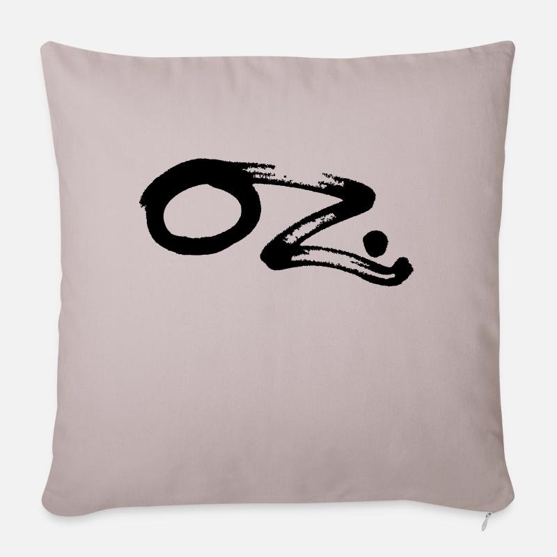 OZ - Sofakissenbezug 45 x 45 cm - helles Taupe