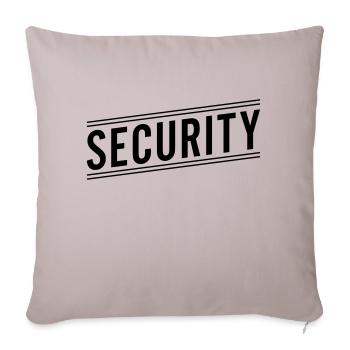 Security - Sofa pillowcase 17,3'' x 17,3'' (45 x 45 cm) - light taupe - Front