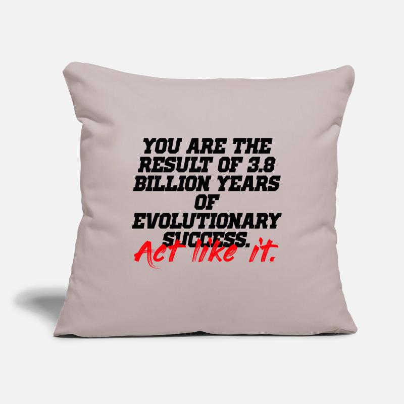 act like it evolution Sofa pillowcase 17,3'' x 17,3'' (45 x 45 cm)