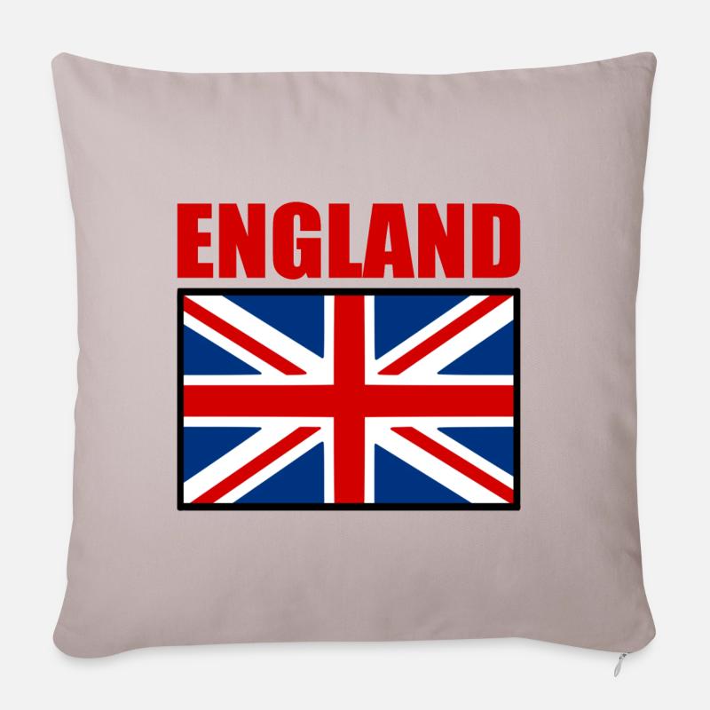 England - Sofakissenbezug 45 x 45 cm - helles Taupe