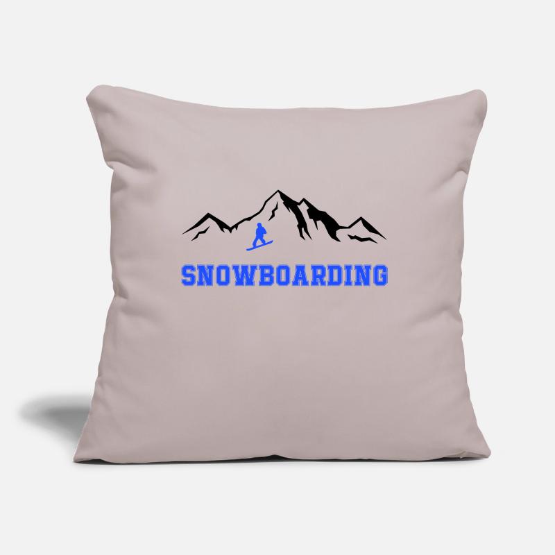 Snowboard Copricuscino per divano, 45 x 45 cm