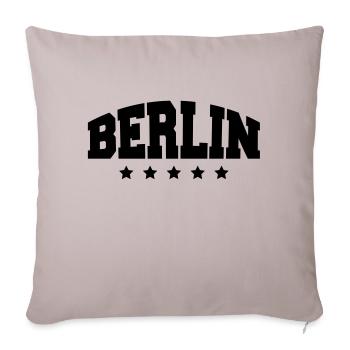 berlin_af1 - Housse de coussin décorative 45 x 45 cm - taupe clair - Devant