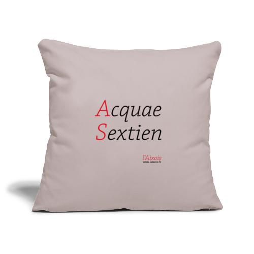 ACQUA SEXTIEN - Housse de coussin décorative 45 x 45 cm