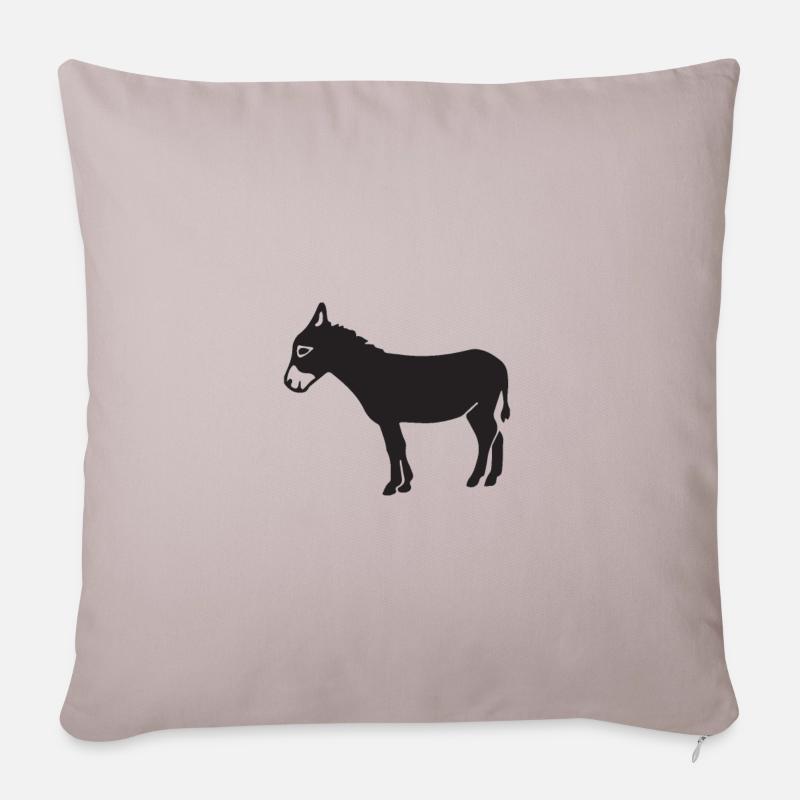 ESEL - Sofakissenbezug 45 x 45 cm - helles Taupe