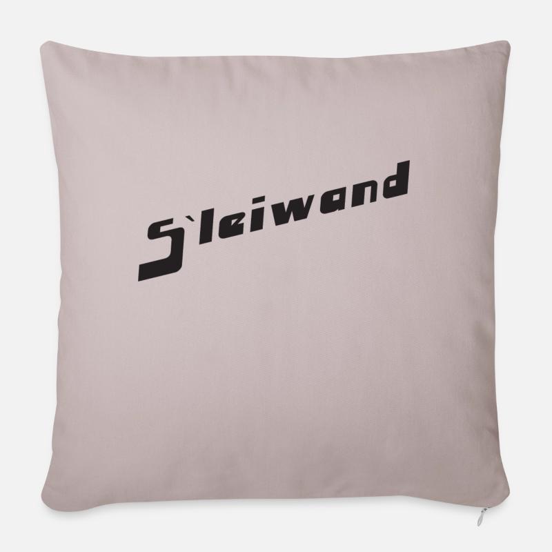 Leiwand - Sofakissenbezug 45 x 45 cm - helles Taupe