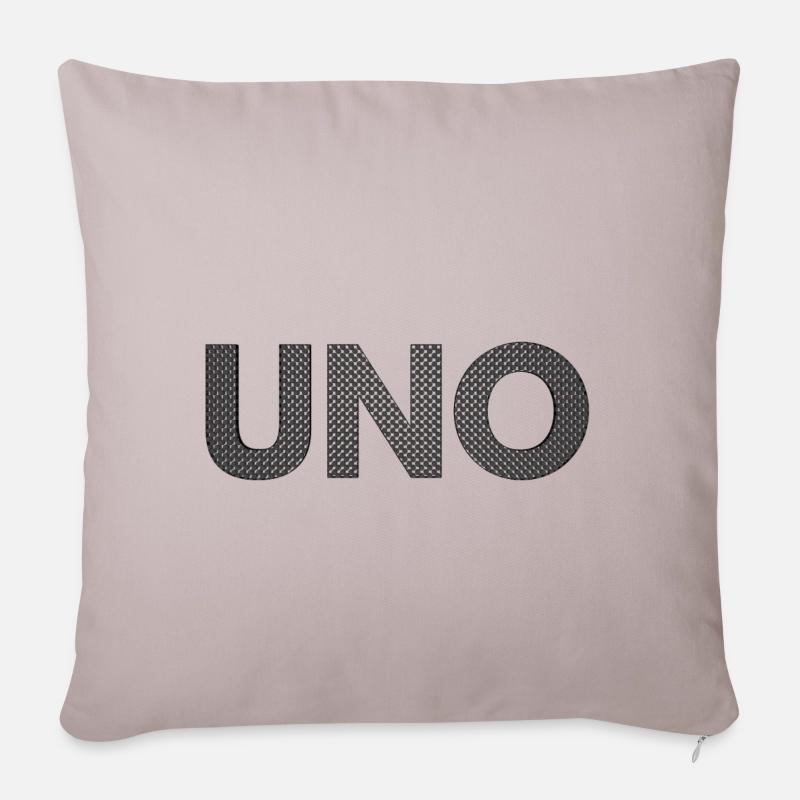 UNO - Sofakissenbezug 45 x 45 cm - helles Taupe