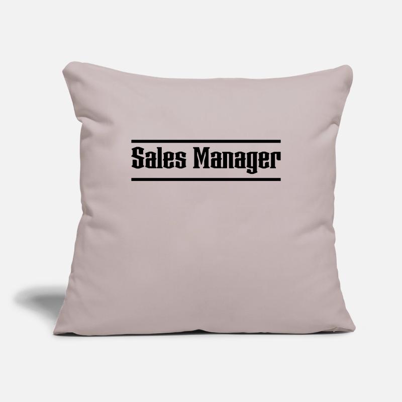 Responsable des ventes de conception Housse de coussin décorative 45 x 45 cm