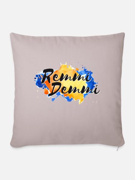 Remmidemmi - Sofakissenbezug 45 x 45 cm - helles Taupe