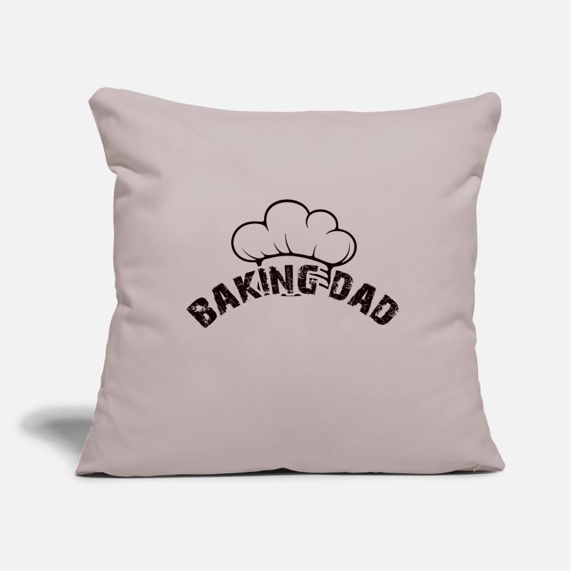 The Baking Daddy - Daddy Bakes Bread Sofa pillowcase 17,3'' x 17,3'' (45 x 45 cm)