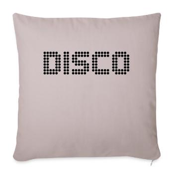 Disco - Sofa pillowcase 17,3'' x 17,3'' (45 x 45 cm) - light taupe - Front