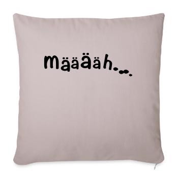 BAAAAA GOAT - Housse de coussin décorative 45 x 45 cm - taupe clair - Devant