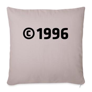 Copyright 1996 - Sofakissenbezug 45 x 45 cm - helles Taupe - Vorne