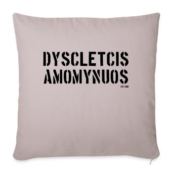 Dyscletcis Amomynuos - Housse de coussin décorative 45 x 45 cm - taupe clair - Devant