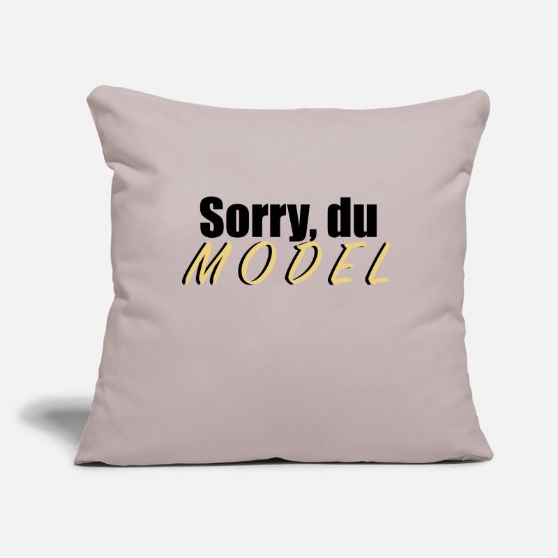Désolé votre modèle Housse de coussin décorative 45 x 45 cm