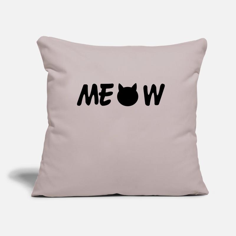 Meow Sofa pillowcase 17,3'' x 17,3'' (45 x 45 cm)