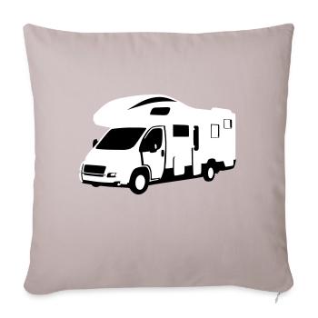 Camper - Sofa pillowcase 17,3'' x 17,3'' (45 x 45 cm) - light taupe - Front