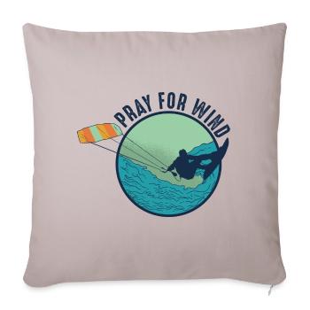 Kitesurfing Gift Kiteboarding Kitesurfer Gesche - Sofa pillowcase 17,3'' x 17,3'' (45 x 45 cm) - light taupe - Front