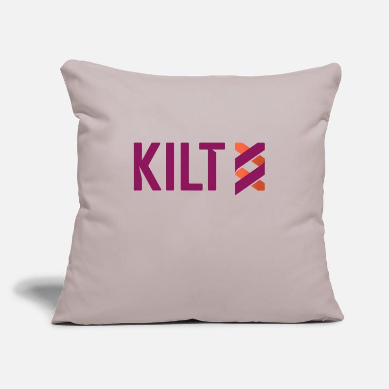 KILT Krypto Credentials for Web 3.0 Blockchain BTC Sofakissenbezug 45 x 45 cm
